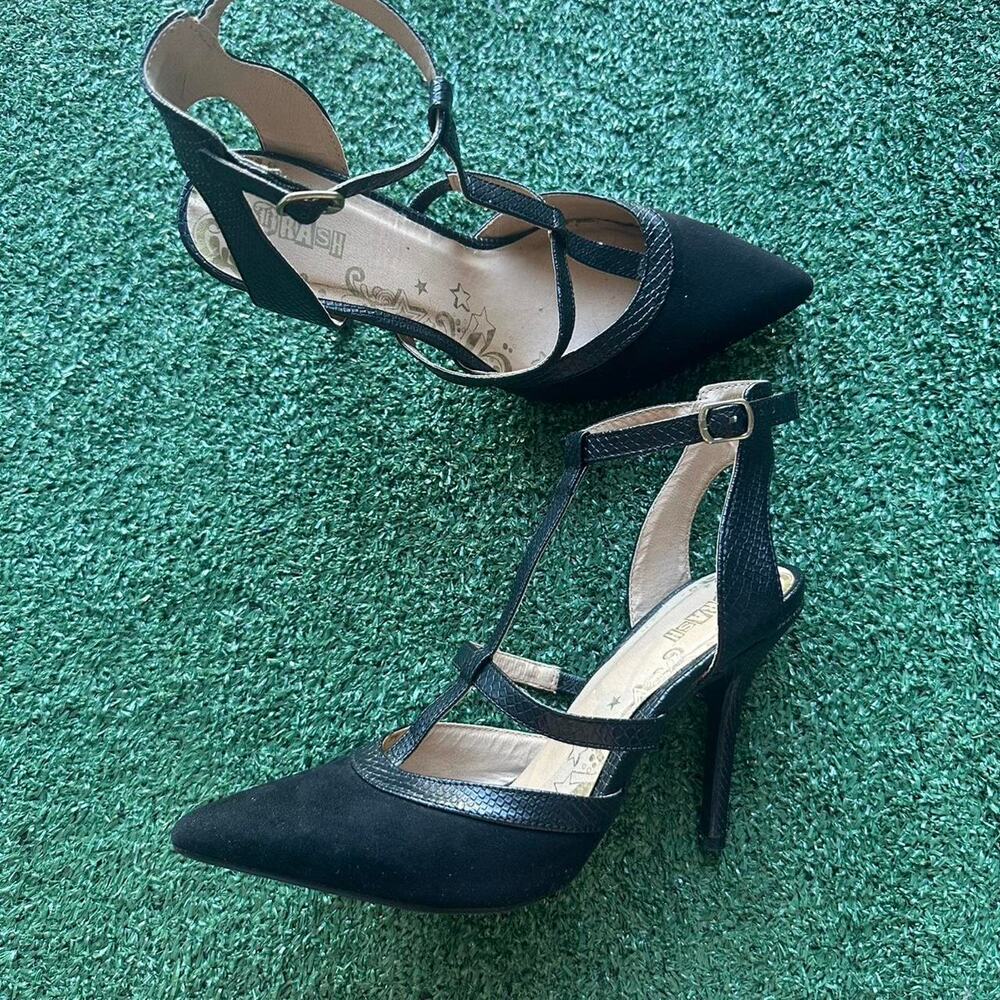 y2k pointed toe heel